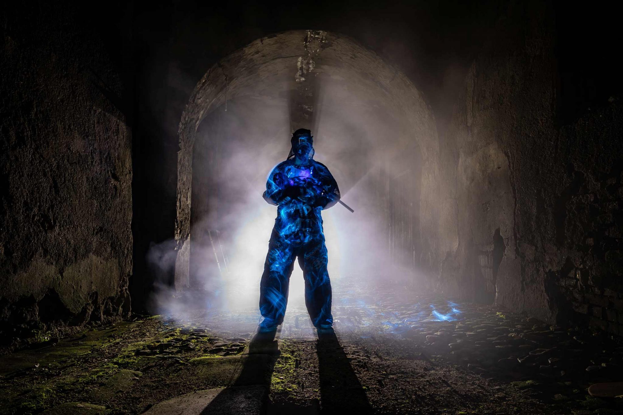 Fiber Optic Light Painting Portraits by Gunnar Heilmann