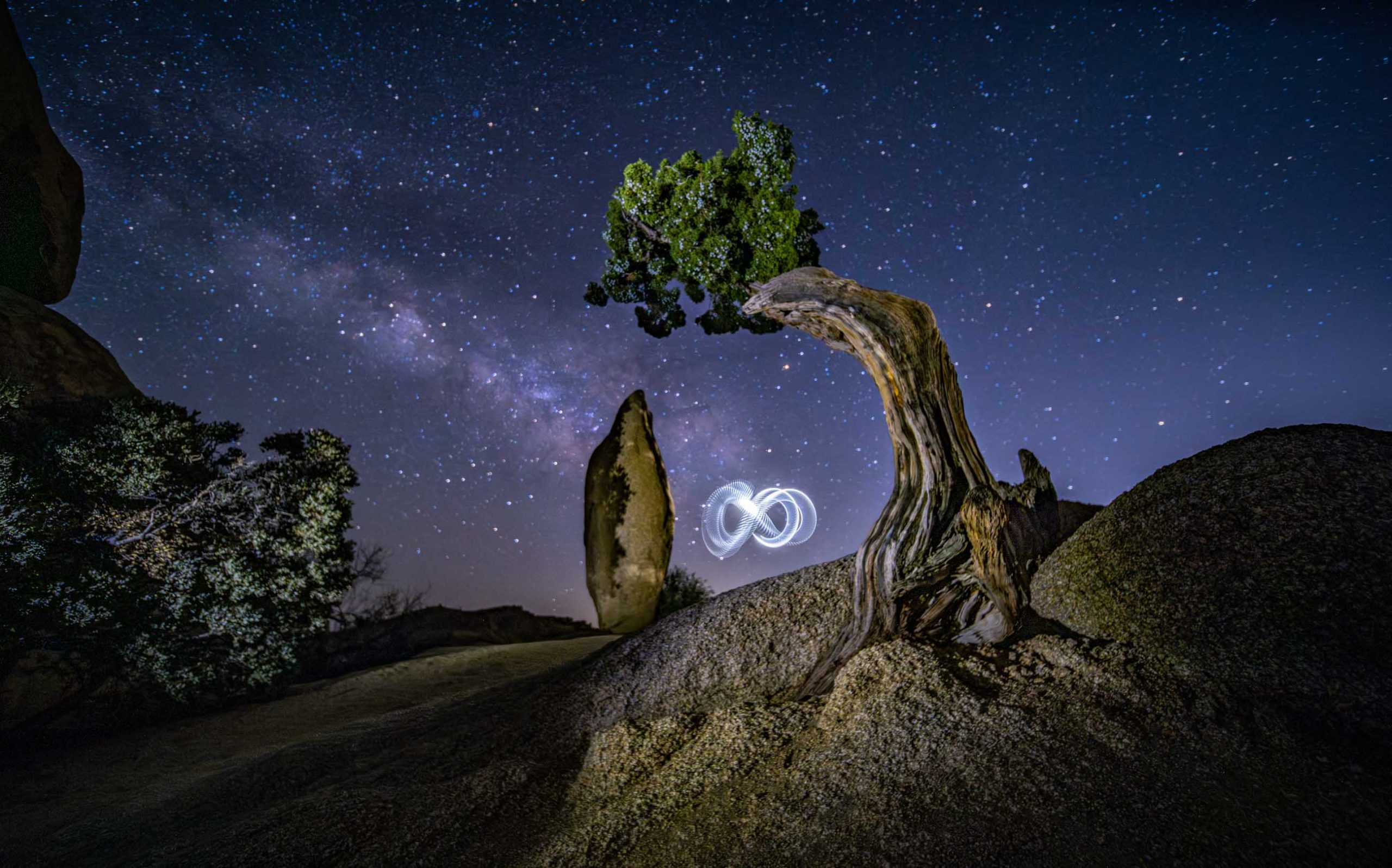 Landscape Light Painting